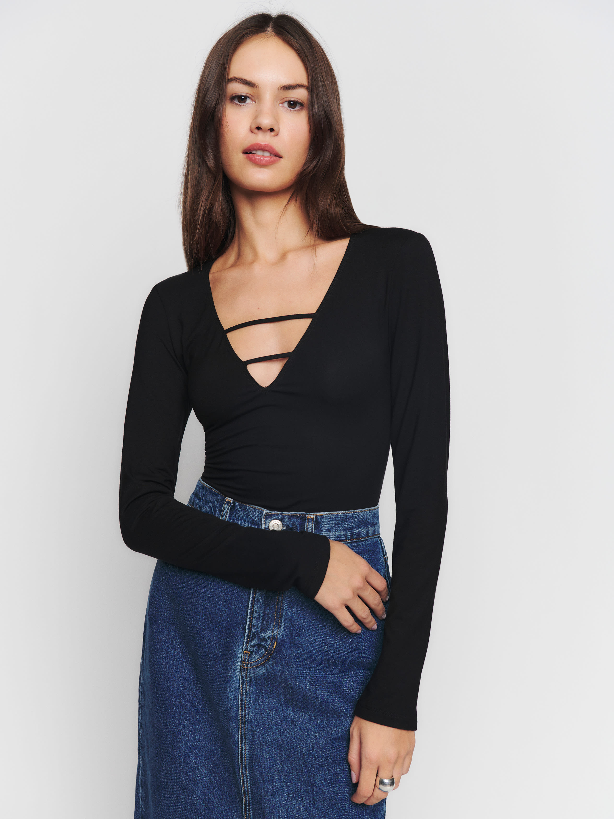 Leland Knit Top | Reformation (Global)