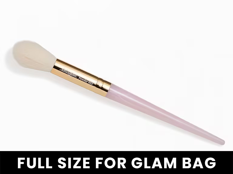 Pink Rose Marble Powder Brush | IPSY