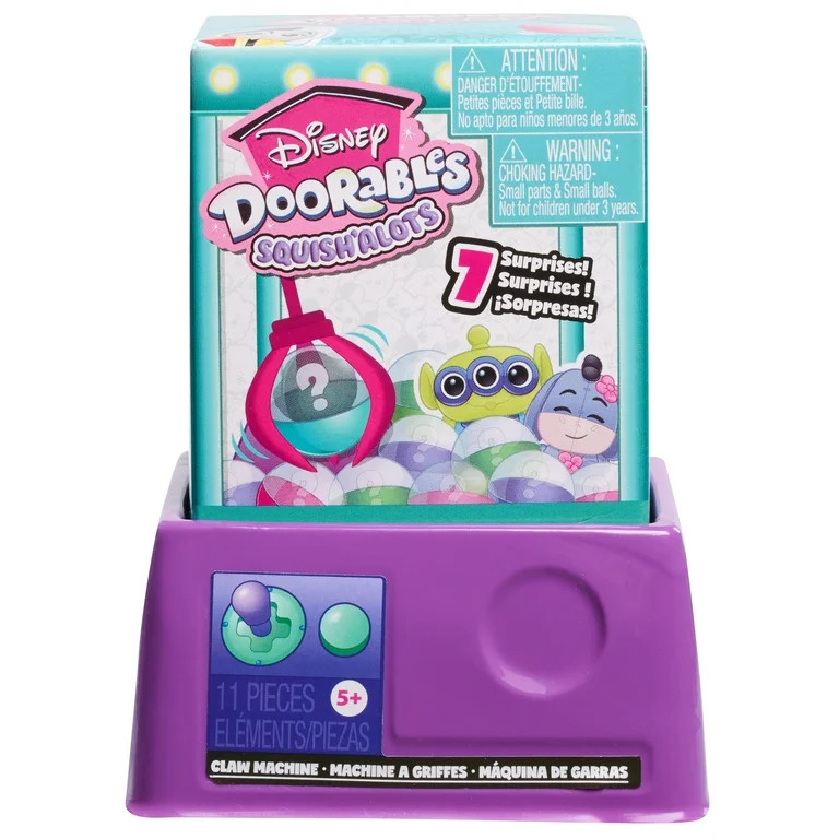 Disney Doorables Whatcha Gotcha Claw Machine, 4.5 inch Collectible 9 Piece Toy, Boys and Girls Ag... | Walmart (US)