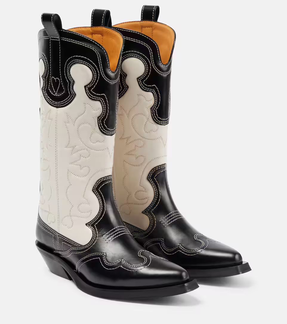 Leather cowboy boots | Mytheresa (INTL)