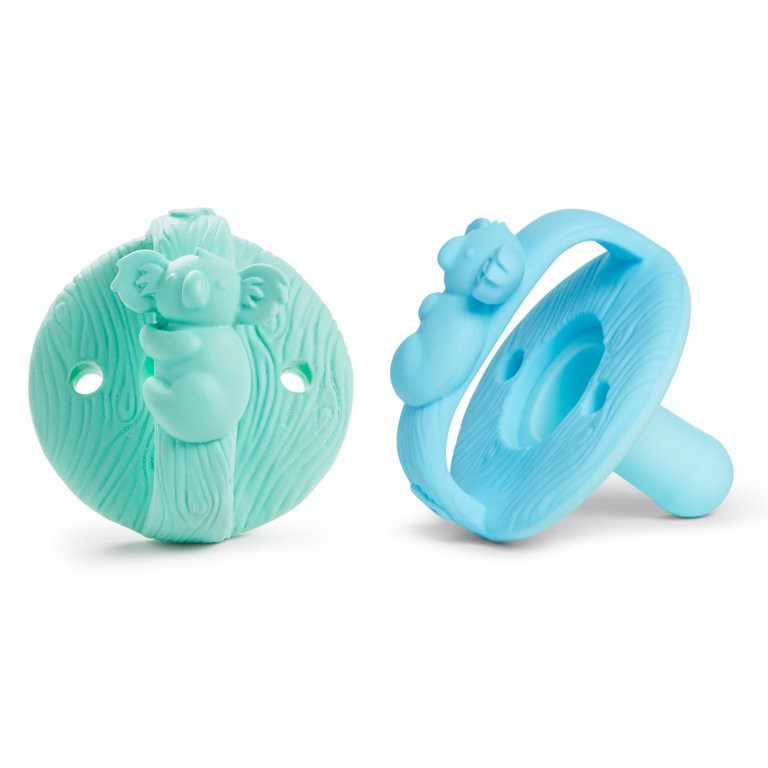 Munchkin WildLove Koala Pacifier, Made with 100% Food Grade Silicone, 2 Pack | Walmart (US)