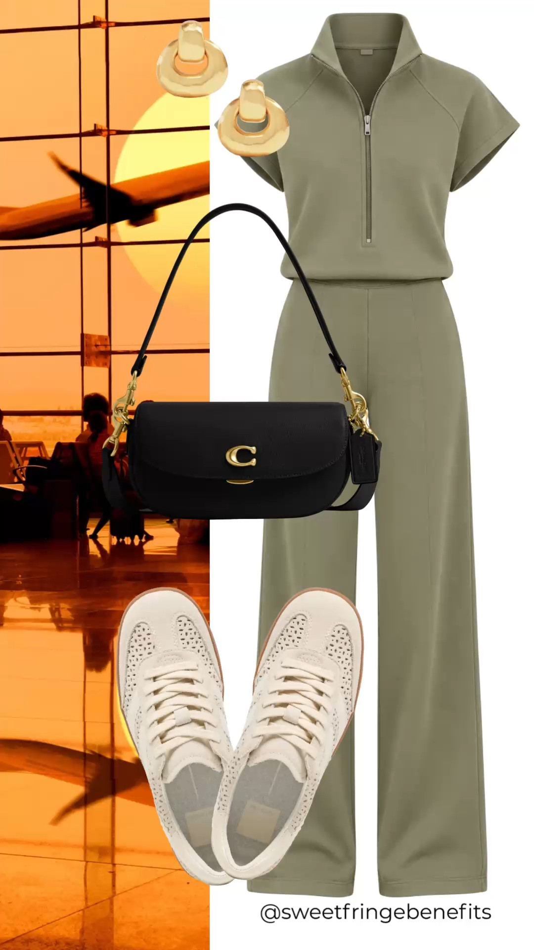 This is the kind of outfit that makes me want to travel a little more often. The matching set keeps things simple, and the sneakers make it feel like I could actually spend the whole day walking around.

#LTKootd #LTKOver40 #LTKTravel