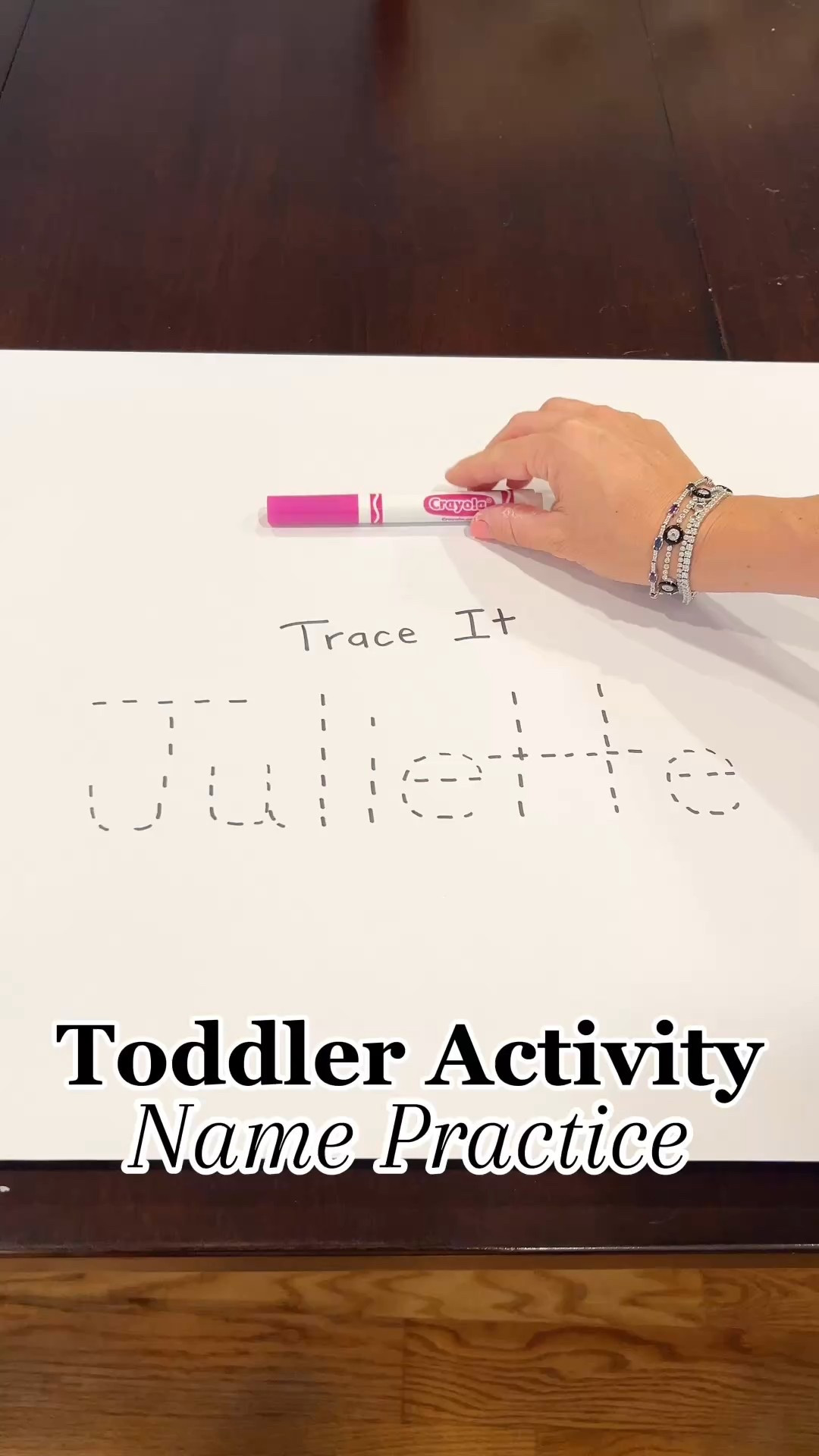 ✏️ Name Practice Fun

Comment NAME and I’ll send you a DM with everything I used for this activity! 💌

✨ Benefits of this activity:
• Builds name recognition 🖍️
• Strengthens fine motor skills 💪
• Encourages letter formation and spelling ✨
• Keeps learning hands-on and fun 🎨

A great way to help little ones feel proud seeing their own name come to life! 💕

#LTKFamily #LTKU #LTKKids
