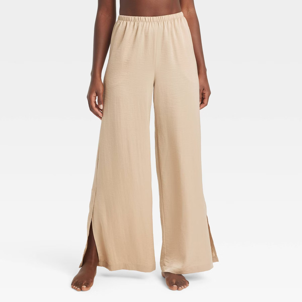 Women's Satin Pajama Pants - Auden™ | Target