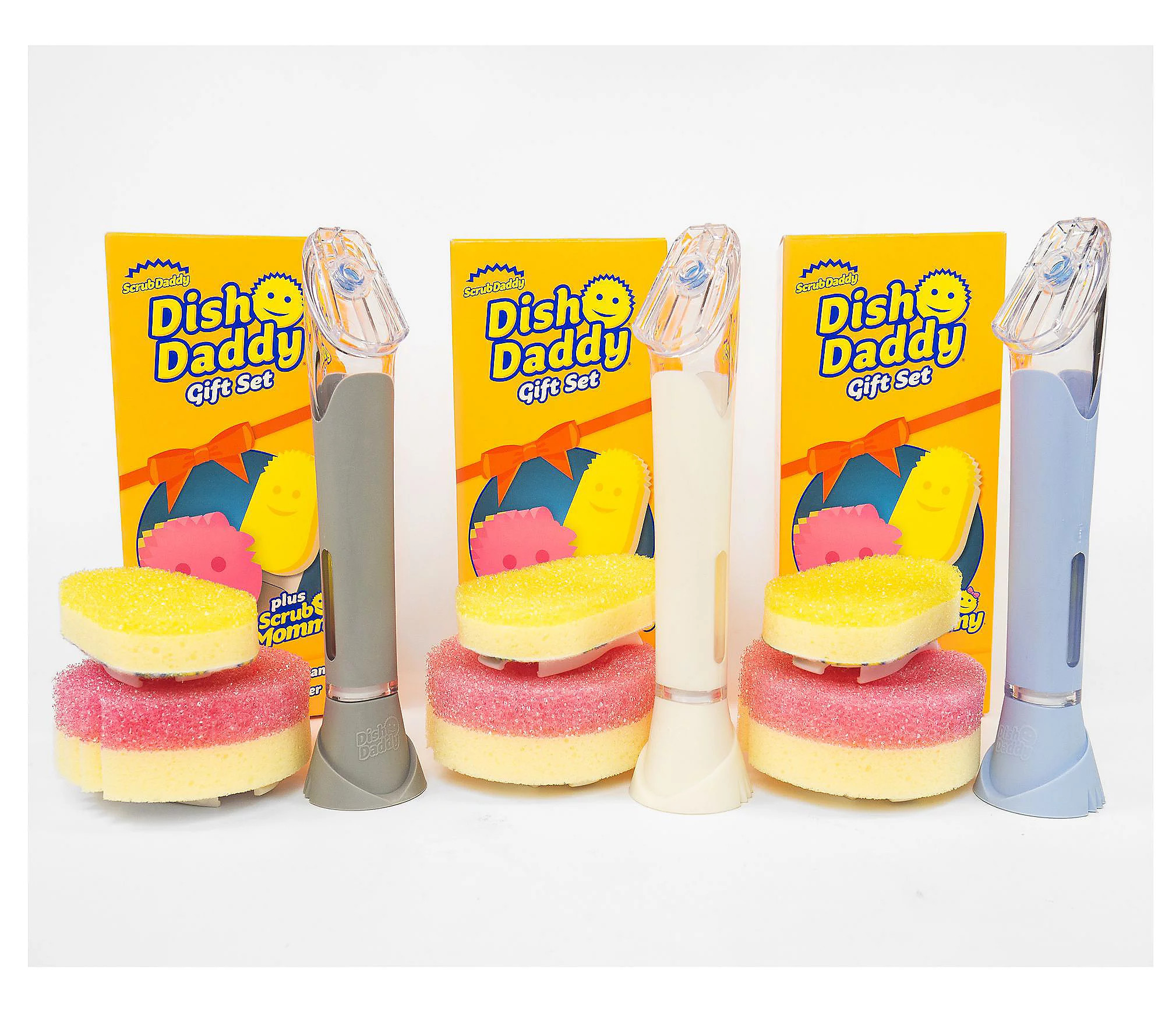 Scrub Daddy Set of 3 Dish Daddy Gift Sets with Gift Boxes | QVC