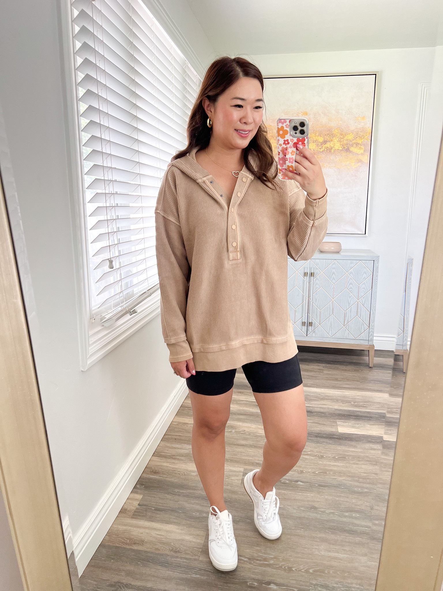 American eagle sale henley sweatshirt