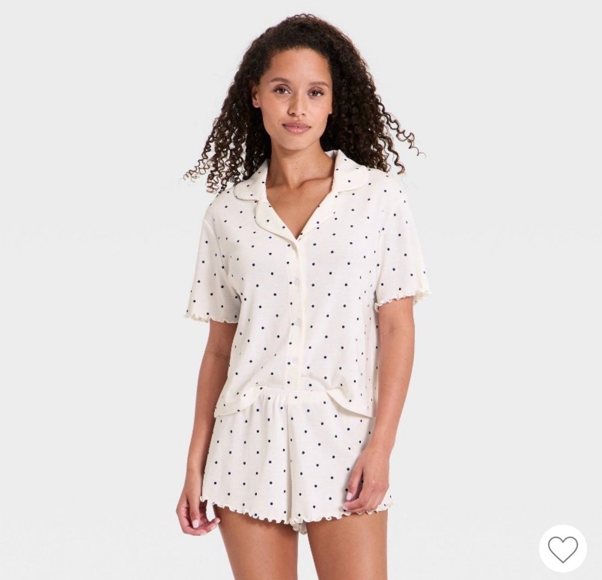 Women's Notch Collar Shirt and Shorts Pajama Set - Wild Fable™ Cream Dot

Target women’s clothing sale

#LTKTravel #LTKSaleAlert #LTKootd