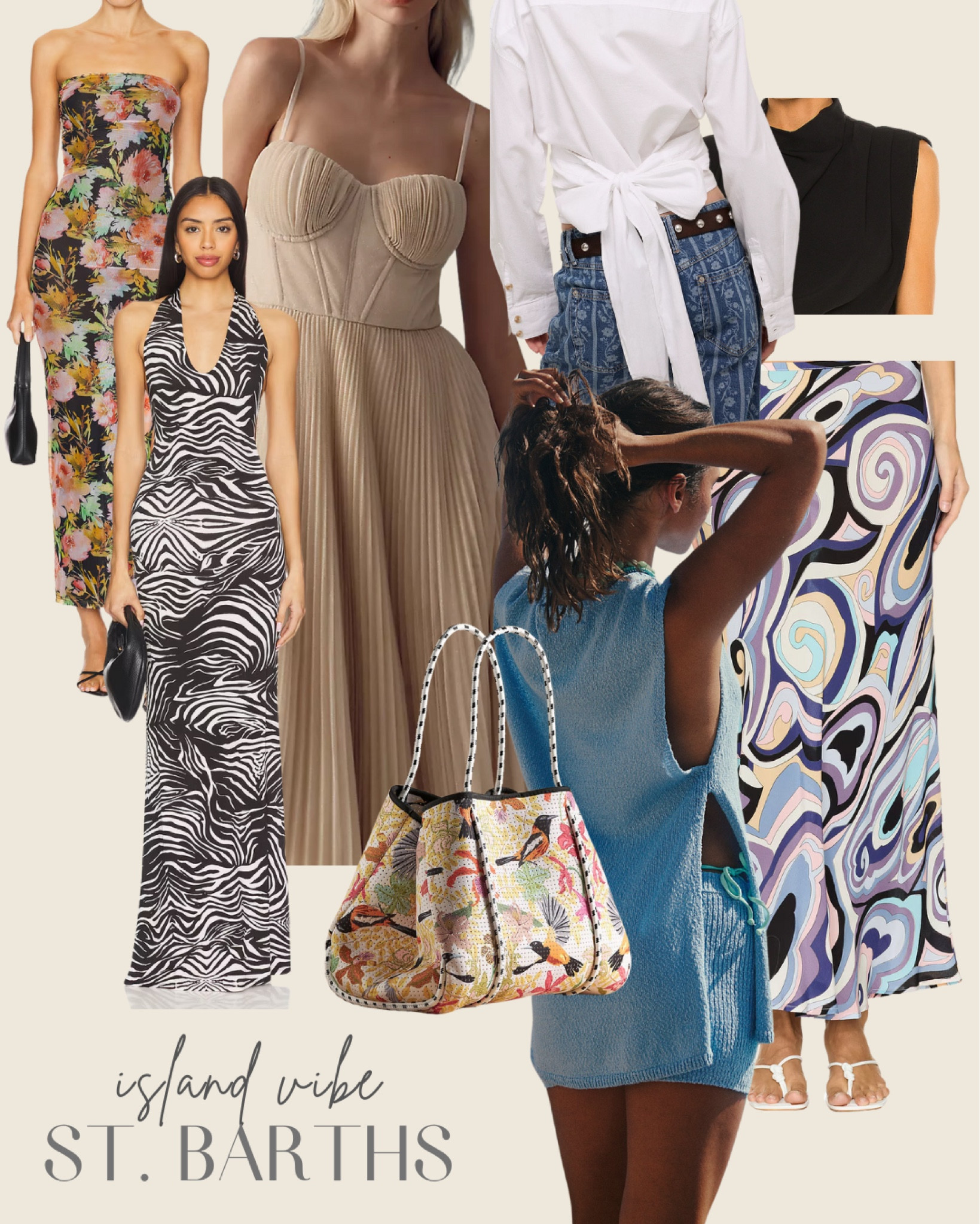 St. Barts dreaming! 🌴 Bringing the island vibes with these gorgeous dresses and skirts from Anthropologie, Free People, and Revolve. 

#StBartsStyle #IslandVibes #VacationMode #LTKfashion #LTKtravel #Anthropologie #FreePeople #Revolve 

#LTKTravel #LTKStyleTip
