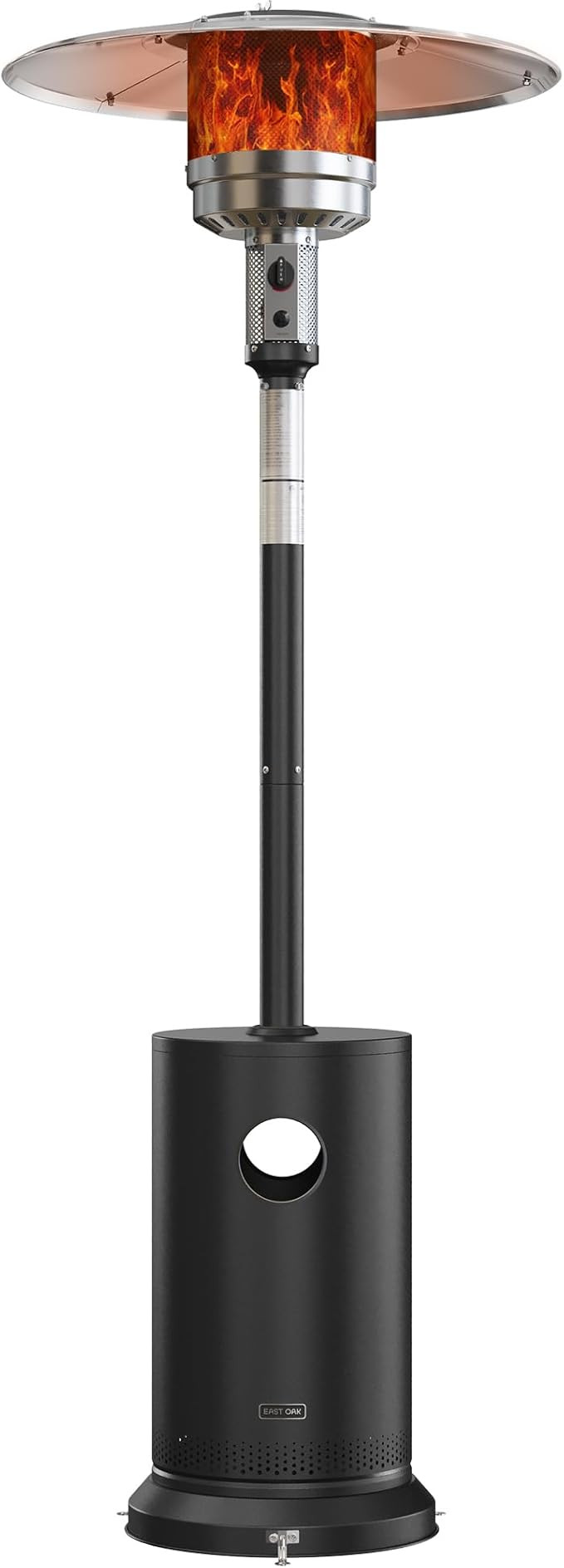EAST OAK 50,000 BTU Patio Heater for Outdoor Use with Round Table Design, Double-Layer Stainless ... | Amazon (US)