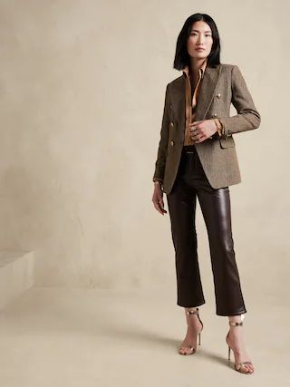 Double-Breasted Blazer | Banana Republic Factory