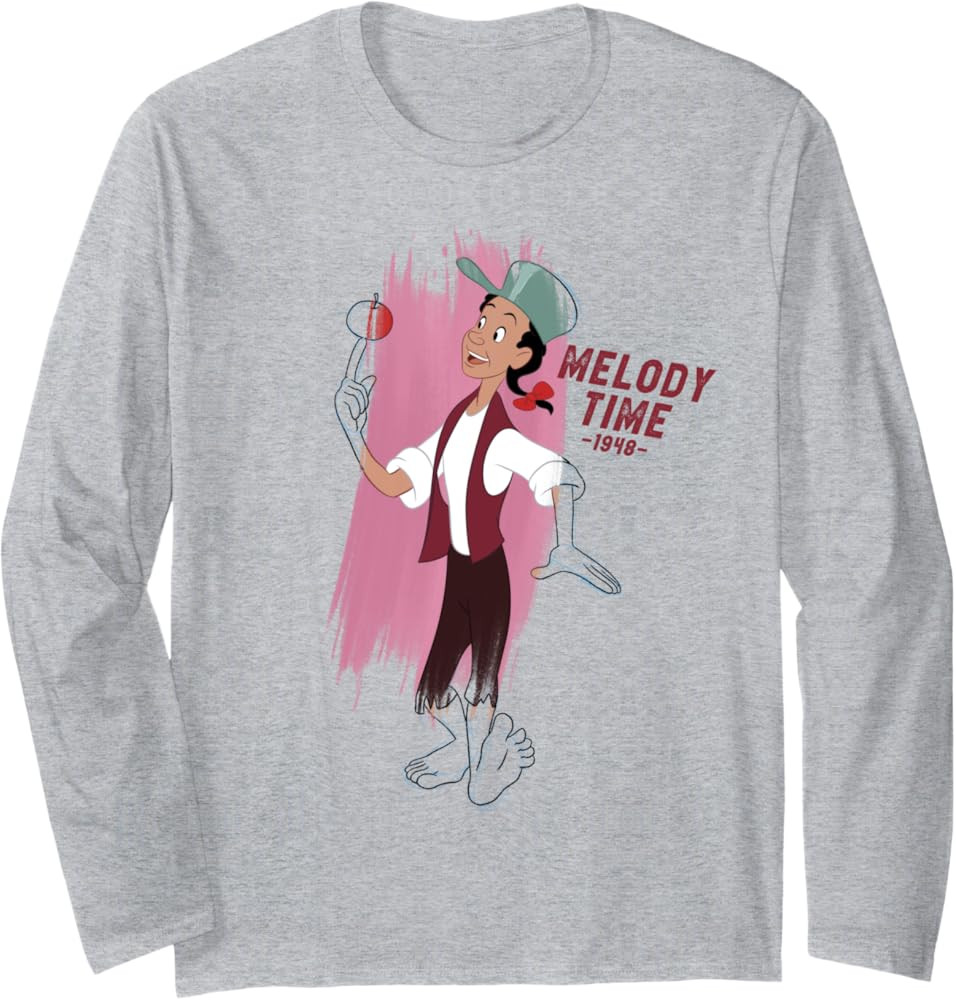 Disney Ink and Paint Johnny Appleseed from Melody Time 1948 Long Sleeve T-Shirt | Amazon (US)