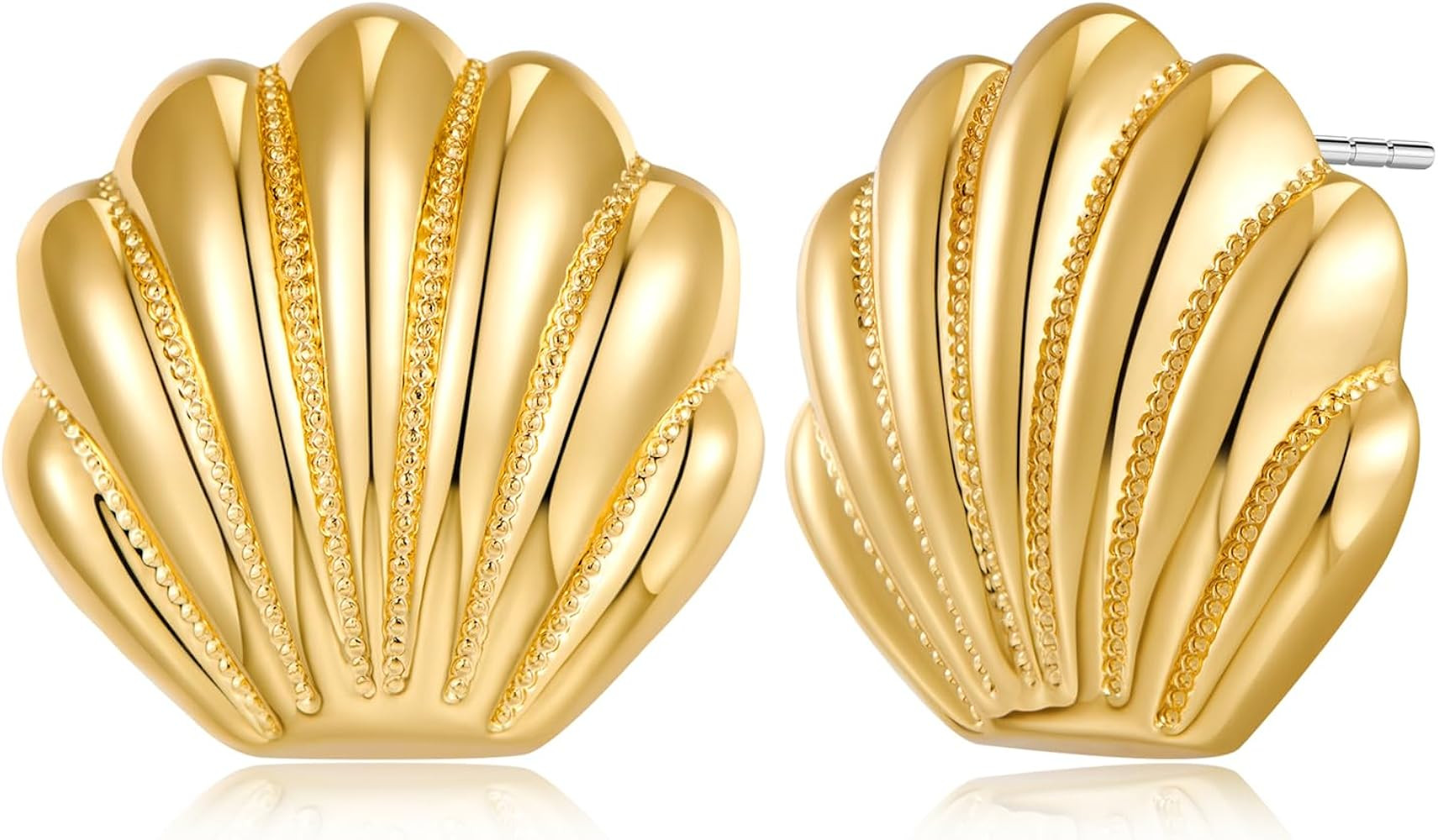 Seashell Stud Earrings | Amazon (US)