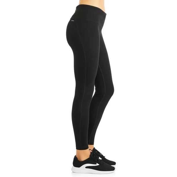Women's Athletic Works Dri-More Cotton Legging - Walmart.com | Walmart (US)