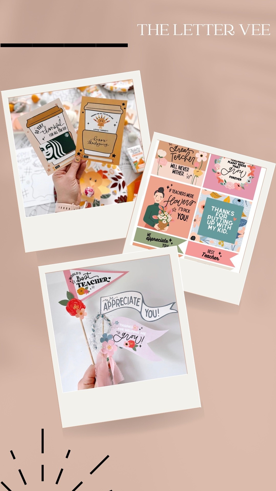 Apple for the teacher, but make it ✨chic✨ 🍎 Loving these printables from @thelettervee  perfect for spoiling the teachers who do it all!

#LTKmomlife #LTKSeasonal