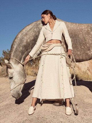 Mara Tweed Maxi Skirt | Banana Republic (US)