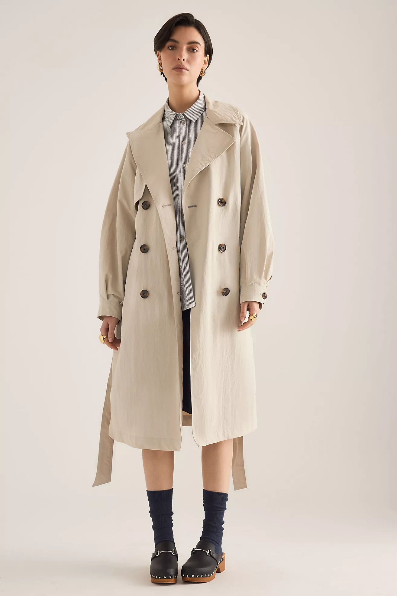 Layla Showerproof Trench Coat | Anthropologie (UK)