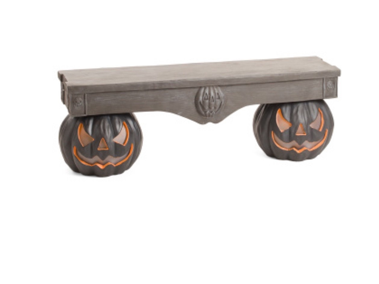 Viral pumpkin bench !! 

#LTKHome #LTKOver40 #LTKHalloween