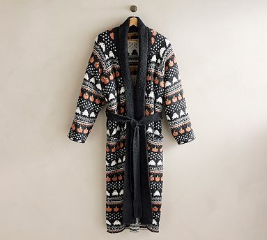Gus the Ghost Fair Isle Robe | Pottery Barn (US)