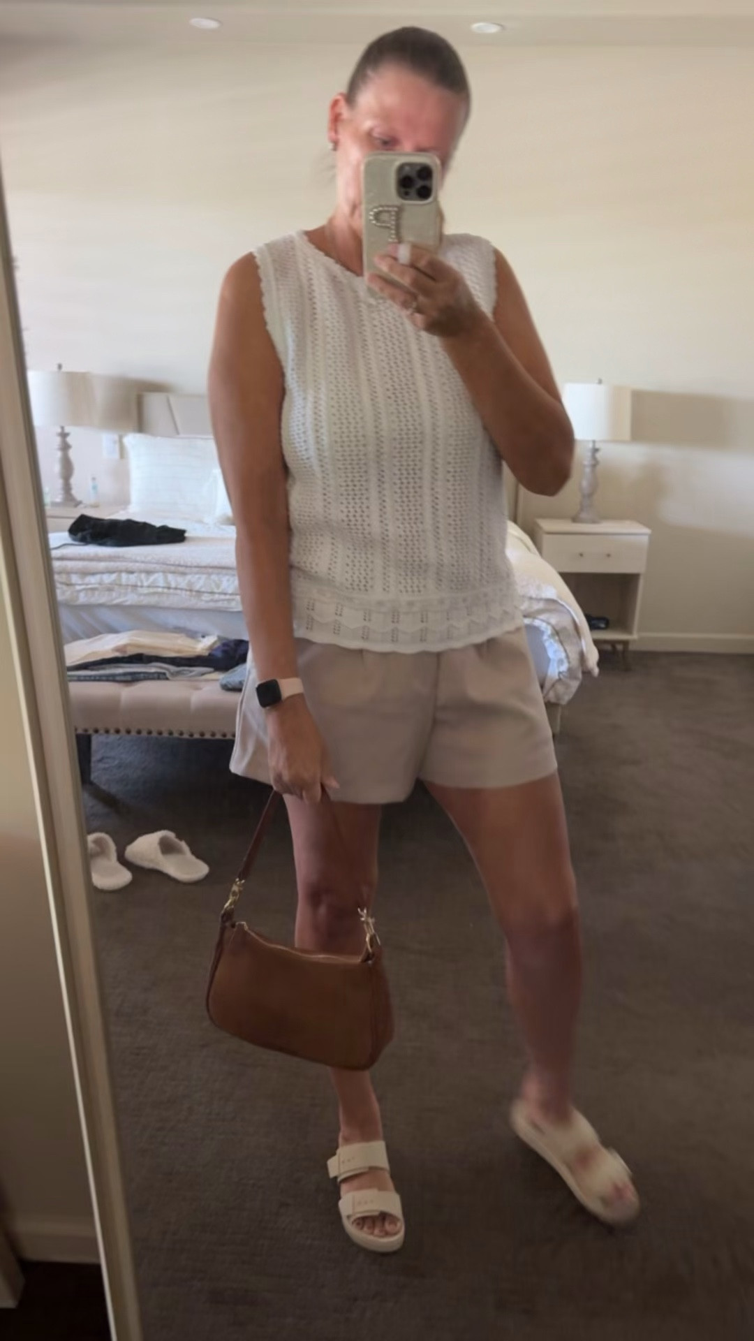 Easy shorts outfit 

Summer outfit, tailored shorts, crochet top, vacation outfit, resort wear, European summer vibes

#LTKTravel #LTKSaleAlert #LTKOver40