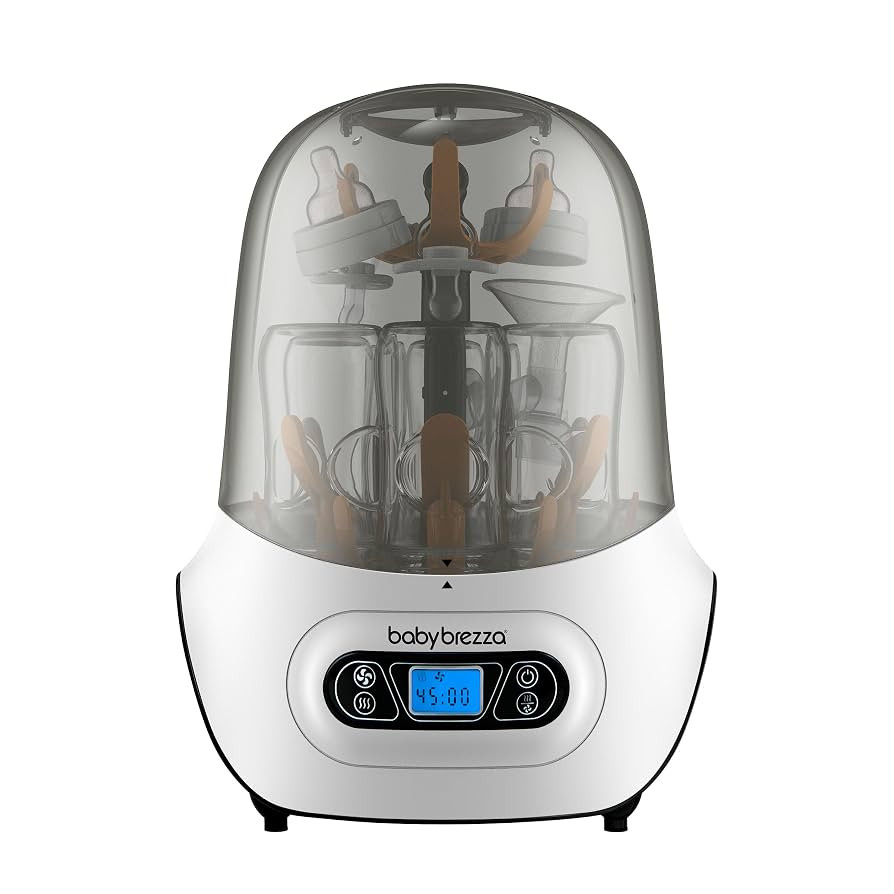 Baby Brezza Baby Bottle Sterilizer and Dryer Machine – Electric Steam Sterilization - Universal... | Amazon (US)