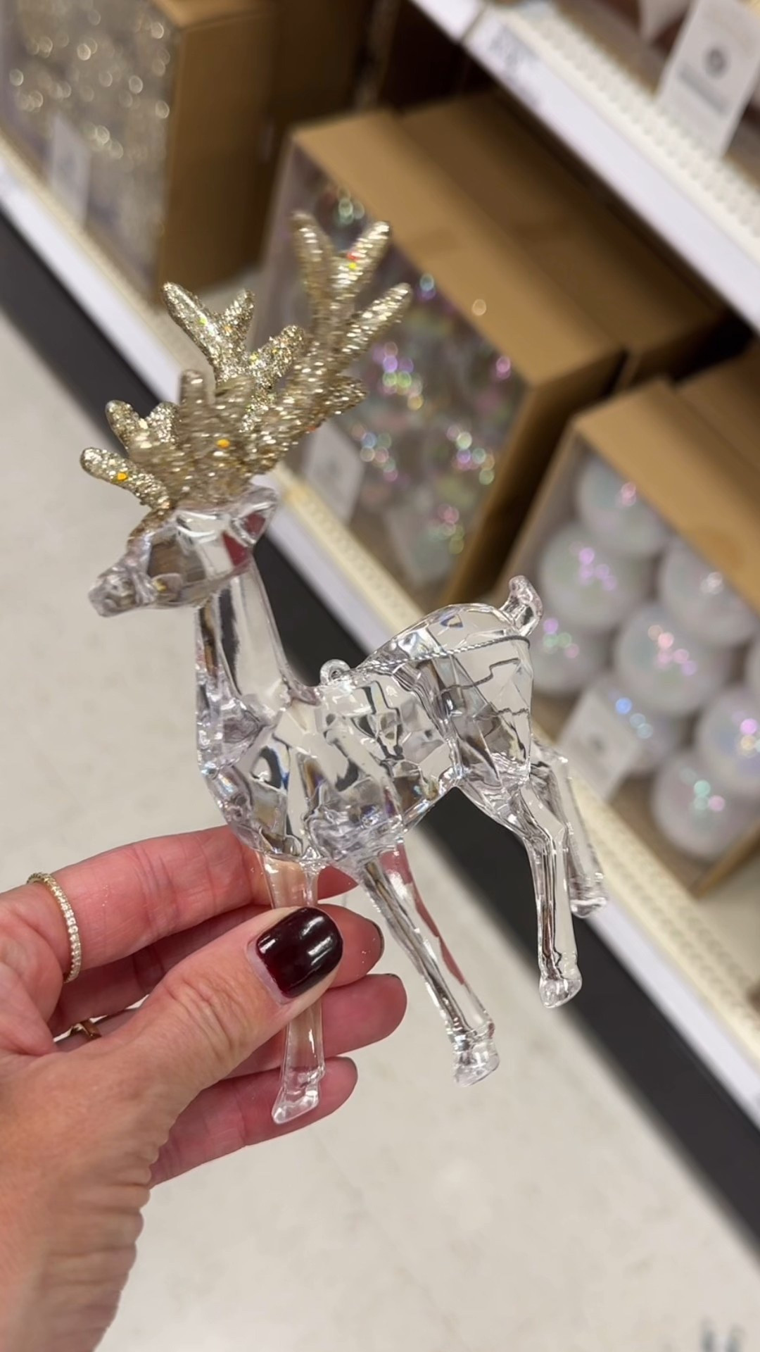 i could not resist this guy…and for $3!!! available in both silver and gold. 

it’s an ornament but i got a few of them to decorate my shelves. i’ll just cut off the tag. ✨

#LTKSeasonal #LTKHome #LTKHoliday