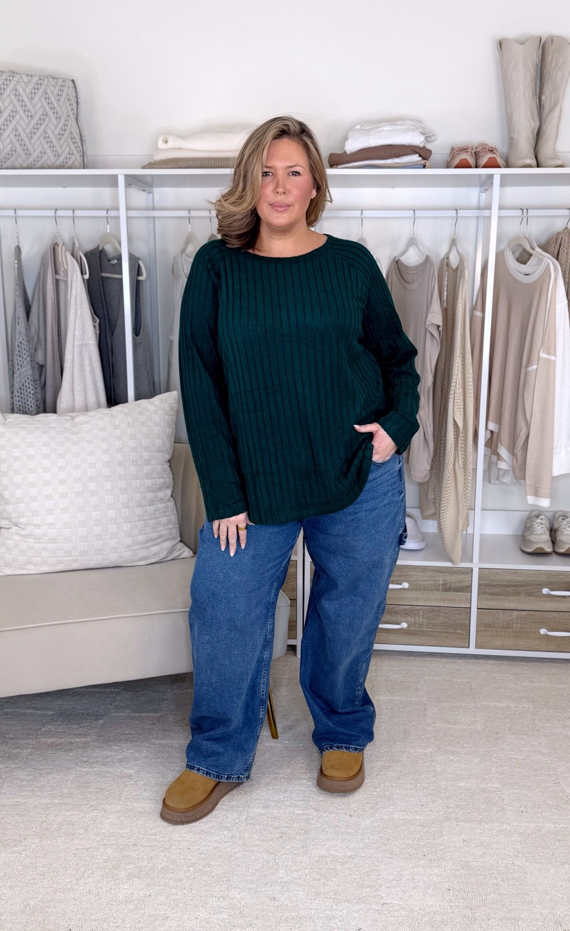Wearing a 3X in the top and 20 in the jeans!

Plus size fashion, winter fashion, comfy casual, everyday outfit ideas, trendy fashionn

#LTKOver40 #LTKPlusSize #LTKMidsize