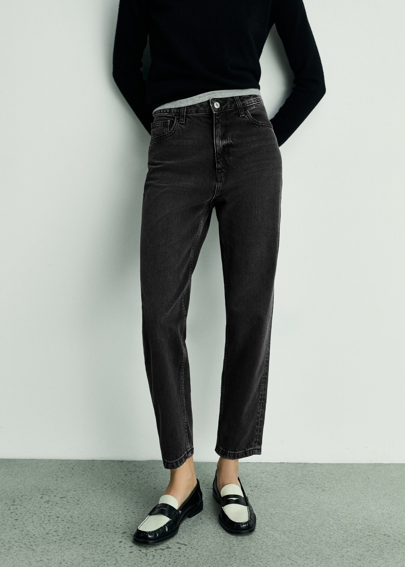 Mom-Jeans mit hohem Bund Mom2000 - Damen | MANGO Deutschland | Mango EU