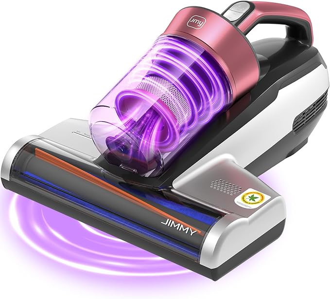 Jimmy Mattress Vacuum Cleaner, Bed Vacuum Cleaner with UV-C Light & Ultrasonic, 15Kpa Suction 500... | Amazon (US)