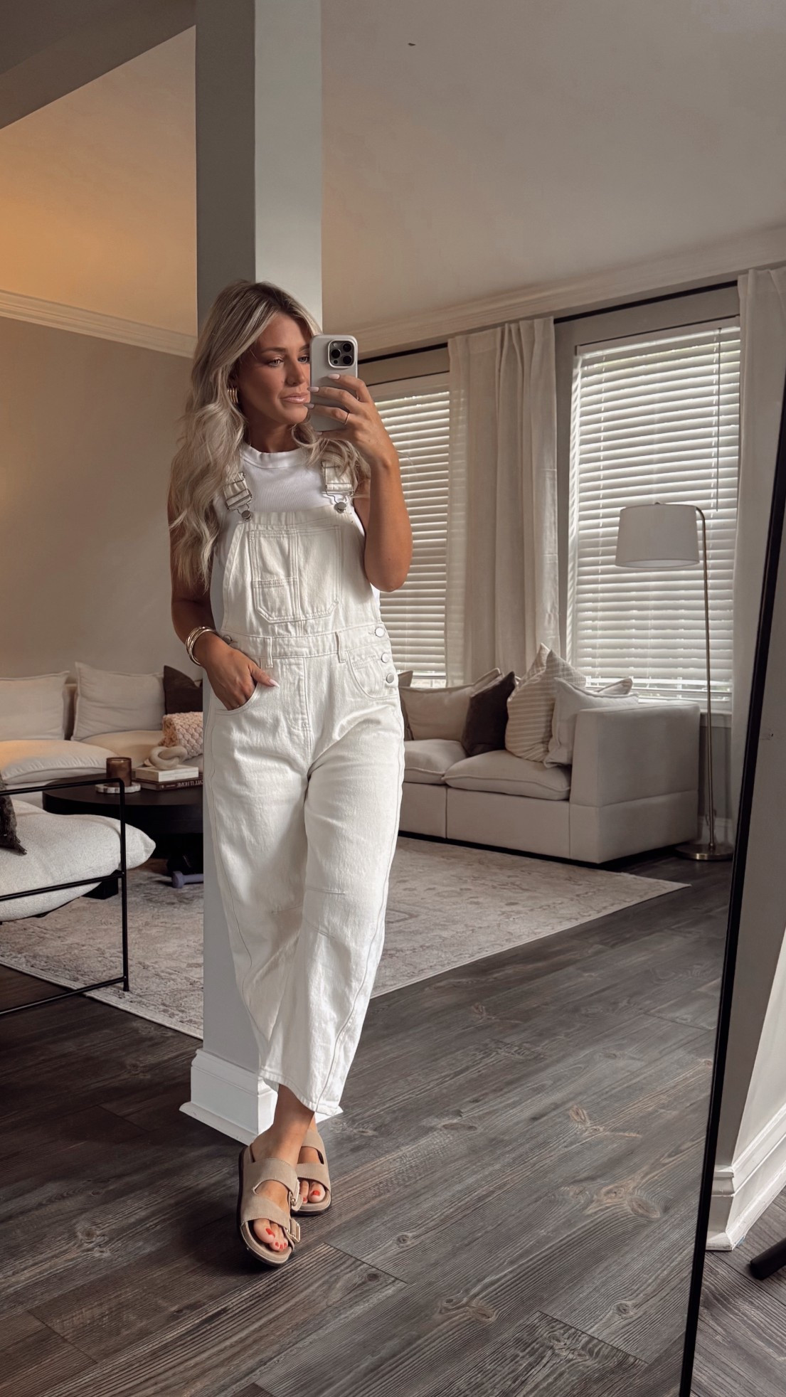 Teacher work day ootd! Wore these overalls and tank because I knew the workload was going to be huge. Moved around my whole classroom and sweat all day long 😆 but these overalls were comfy and cute!!! Wearing a small, from Amazon!

#LTKSeasonal #LTKStyleTip #LTKFindsUnder50