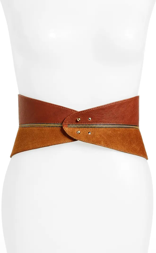 Raina Leather Corset Belt | Nordstrom | Nordstrom