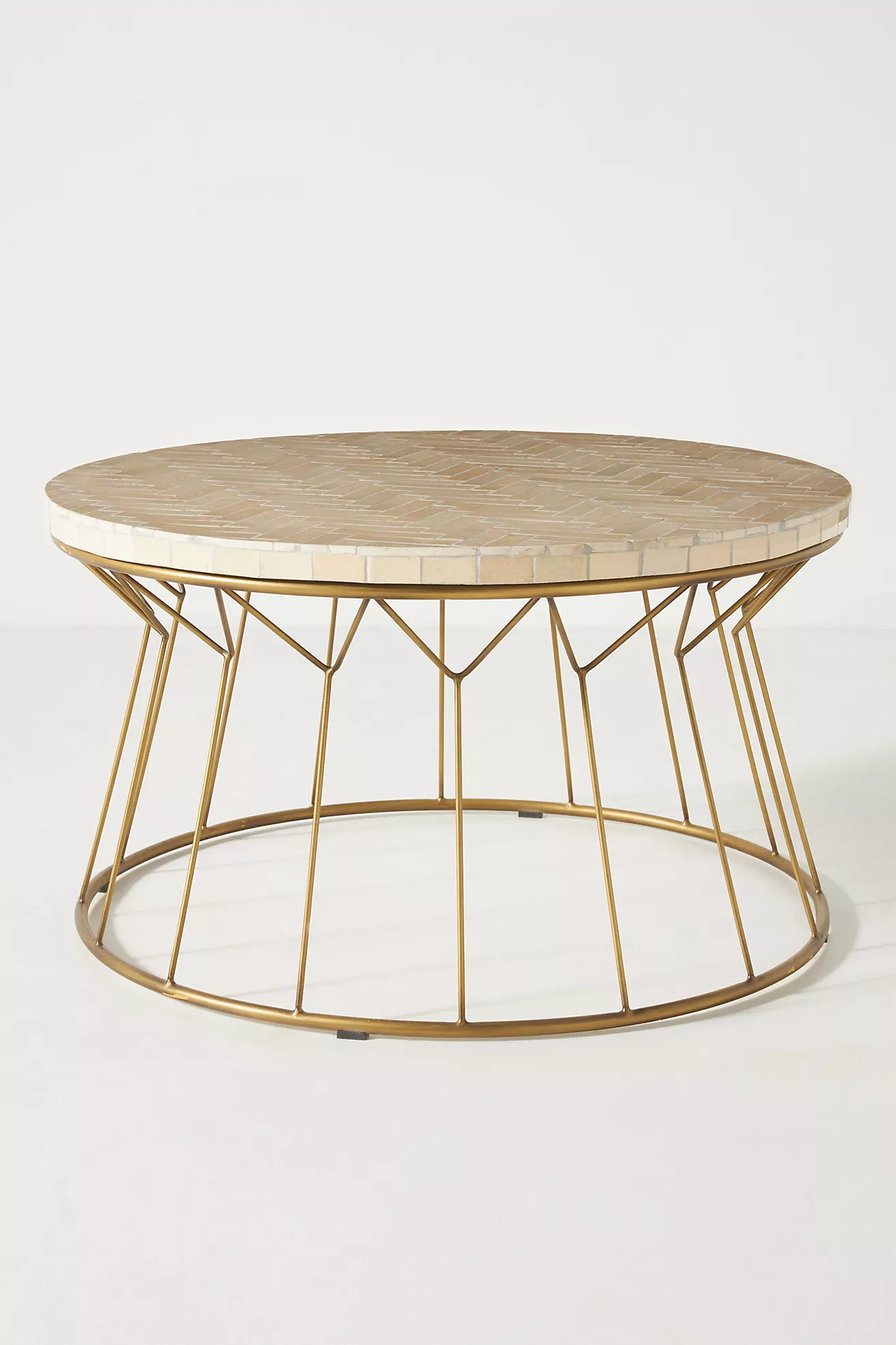 Hourglass Indoor/Outdoor Coffee Table | Anthropologie (US)