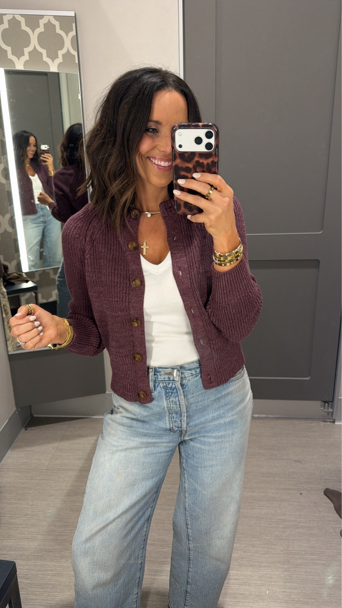 This Target cardigan is SO soft 👏🏻The perfect little layer to throw on with jeans—easy, cute, and perfect for fall!

@Target 

#TargetFinds #TargetFashion #TargetStyle #TargetOutfit #FallFashion #FallStyle #Cardigan #FallBasics #AffordableFashion #ClosetStaples #LTKCreator #LTKFashi

#LTKootd