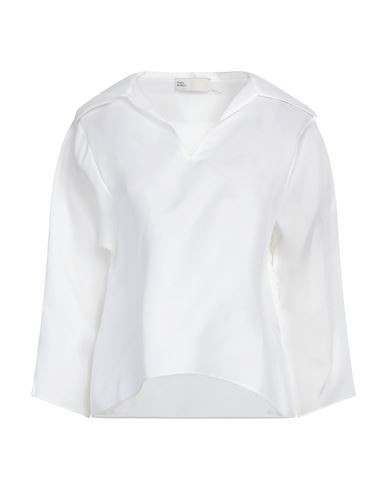 Tory Burch Woman Top White Size 14 Silk | YOOX (US)