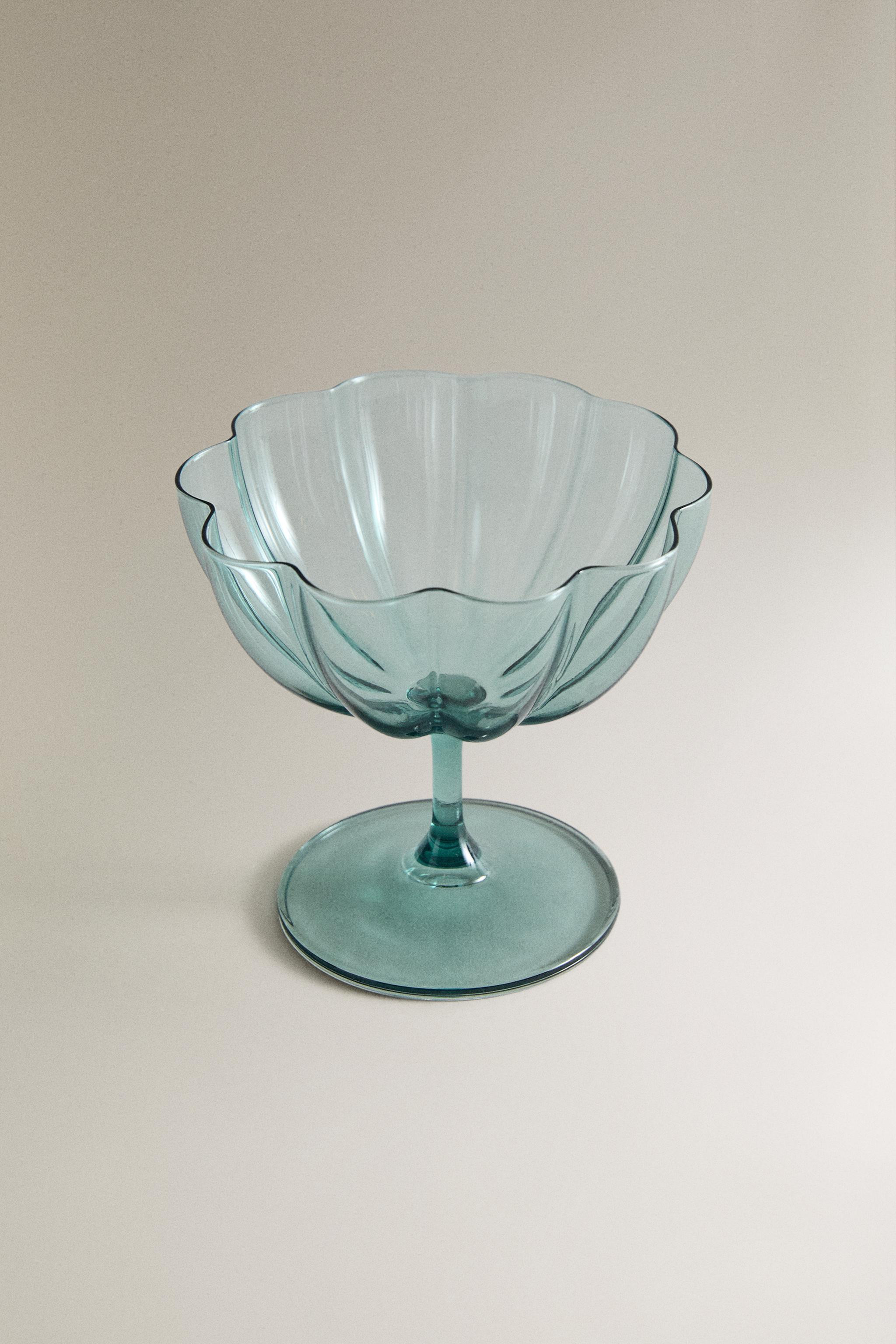 WAVY GLASS ICE-CREAM CUP | Zara US