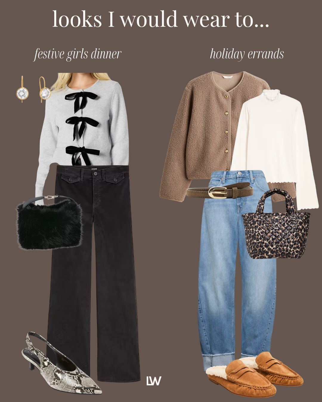 Outfit ideas for the upcoming events... 

 