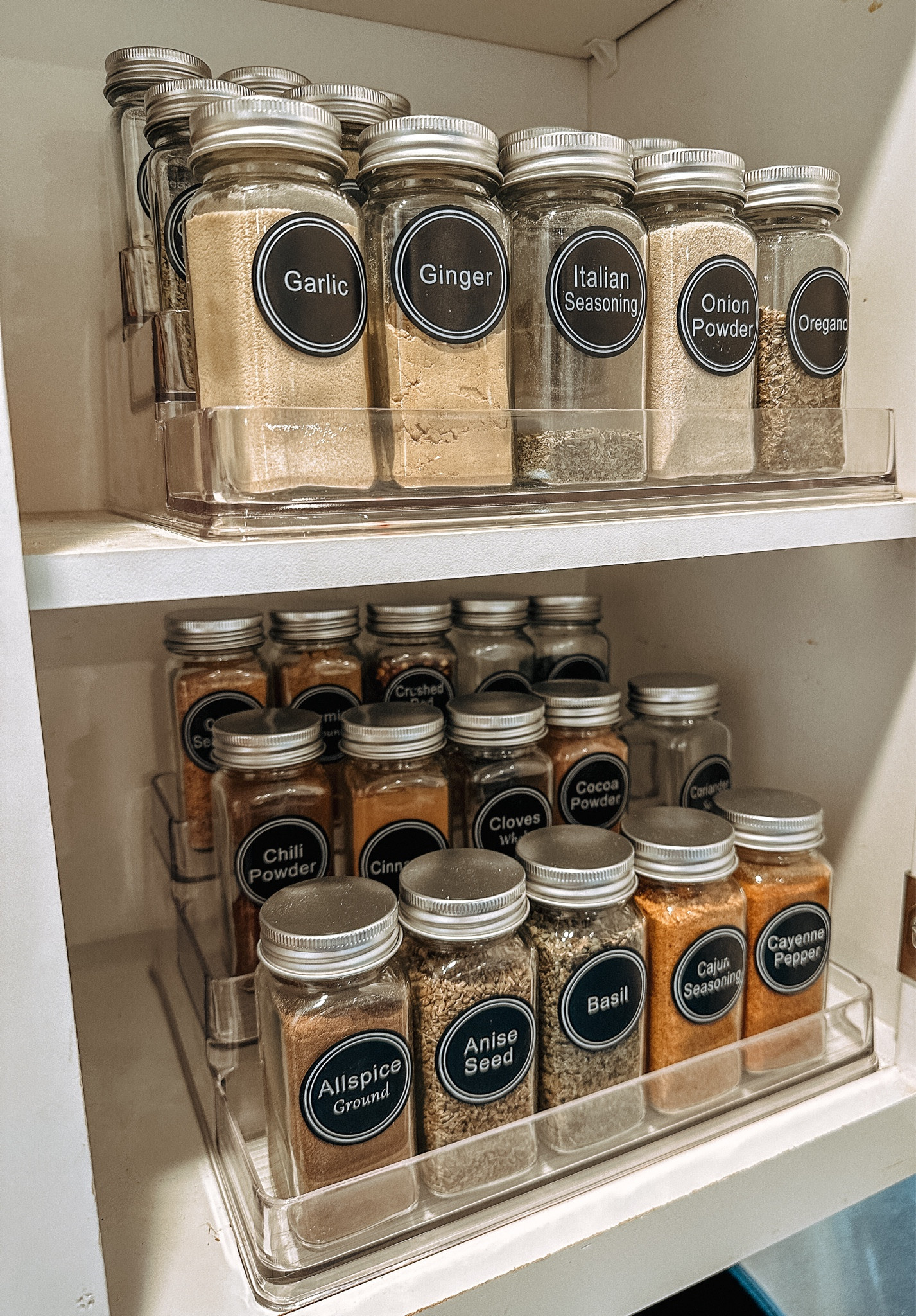 Kitchen organization for your spice rack. 

Kitchen aesthetic / spice rack organizer / Amazon finds 

#LTKhome #LTKfindsunder100 #LTKfamily