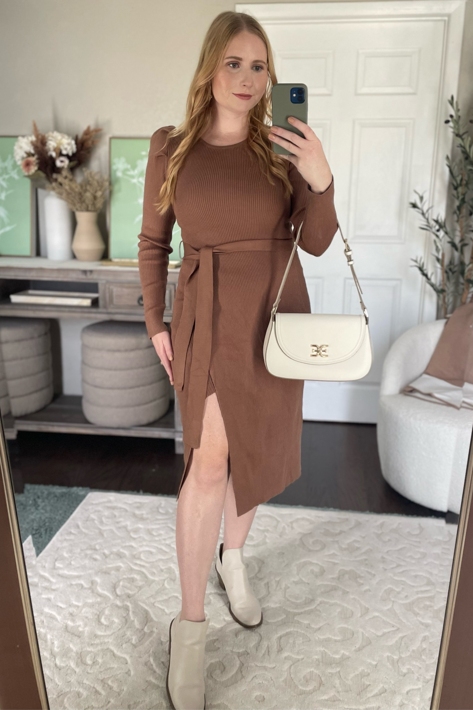 Amazon sweater dress: size medium
Fall Outfits
Fall Outfit
Dress

#LTKunder50 #LTKSeasonal #LTKmidsize