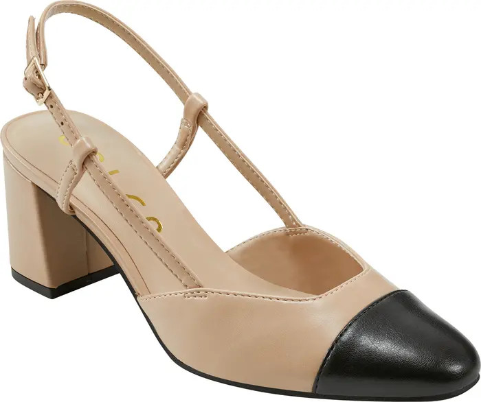 Cap Toe Slingback Pump (Women) | Nordstrom Rack