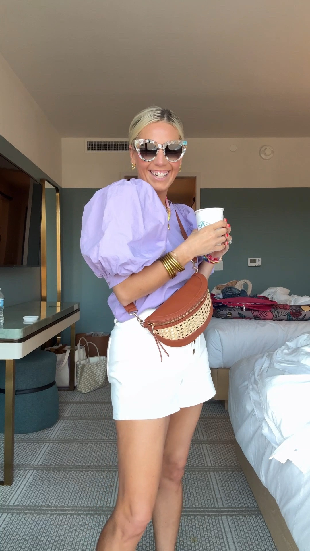 OOTD for cheer camp! Top- size small English factory, shorts size 2 from Maurice’s
Krewe Sunnies, bag and shoes are target, jewelry is dorsey, Erin McDermott and home team jewelry 

#LTKStyleTip #LTKFindsUnder100 #LTKFindsUnder50