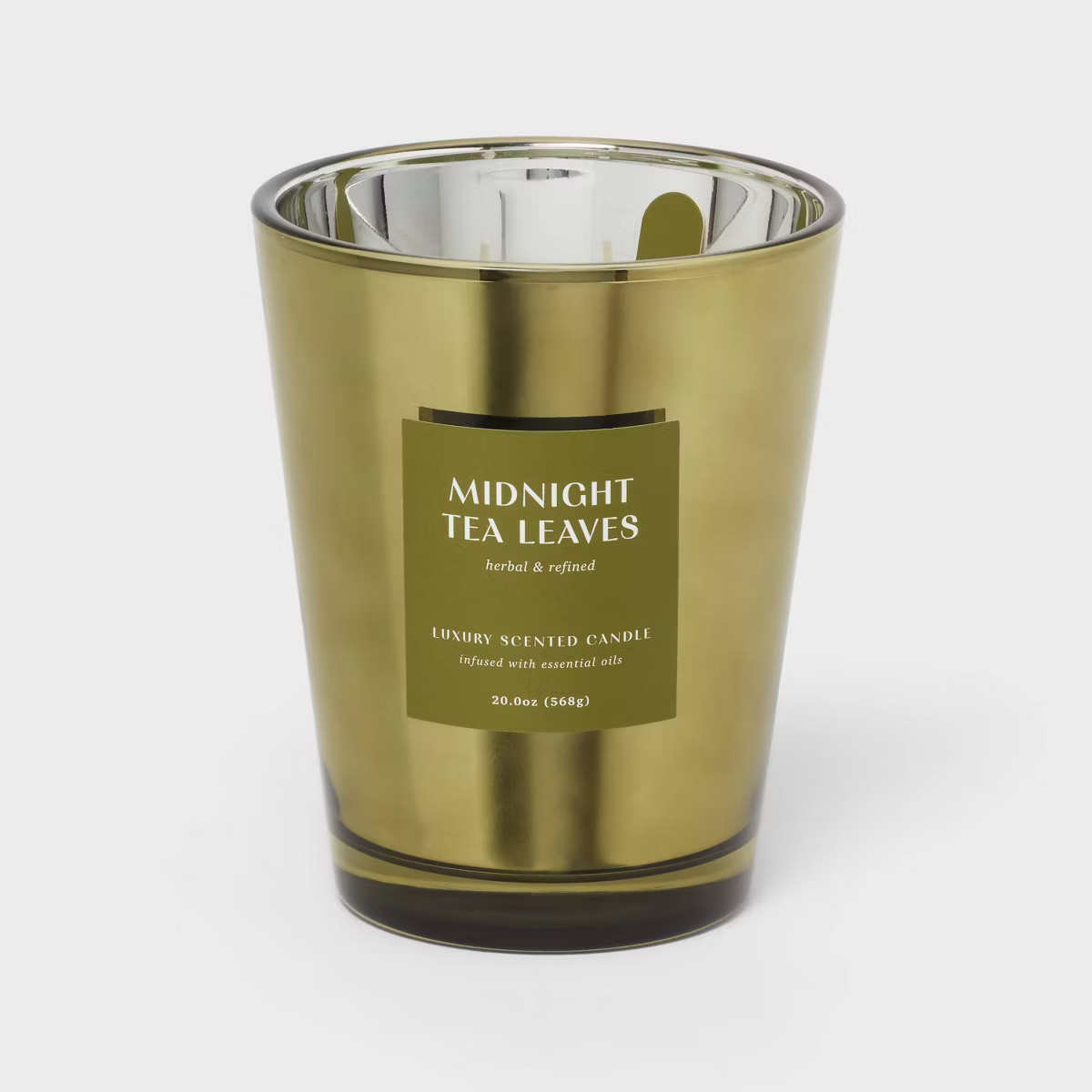 20oz Metallic Jar Candle Midnight Tea Leaves - Threshold™ | Target