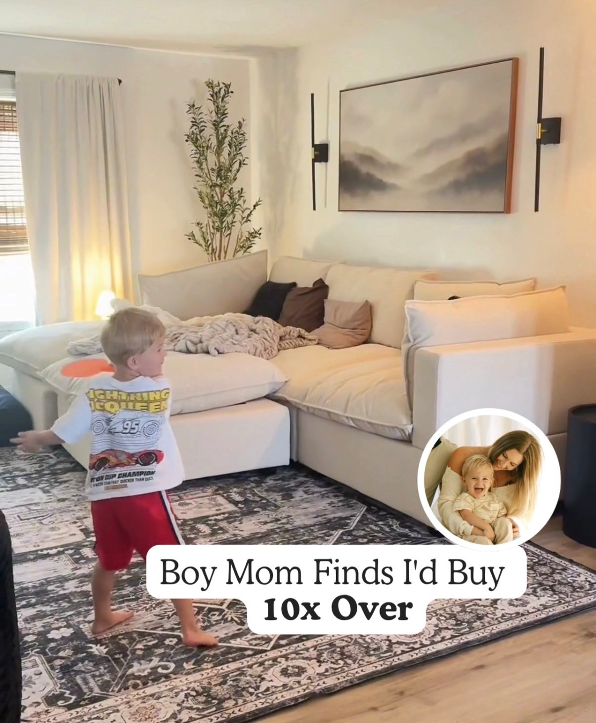 Boy mom finds