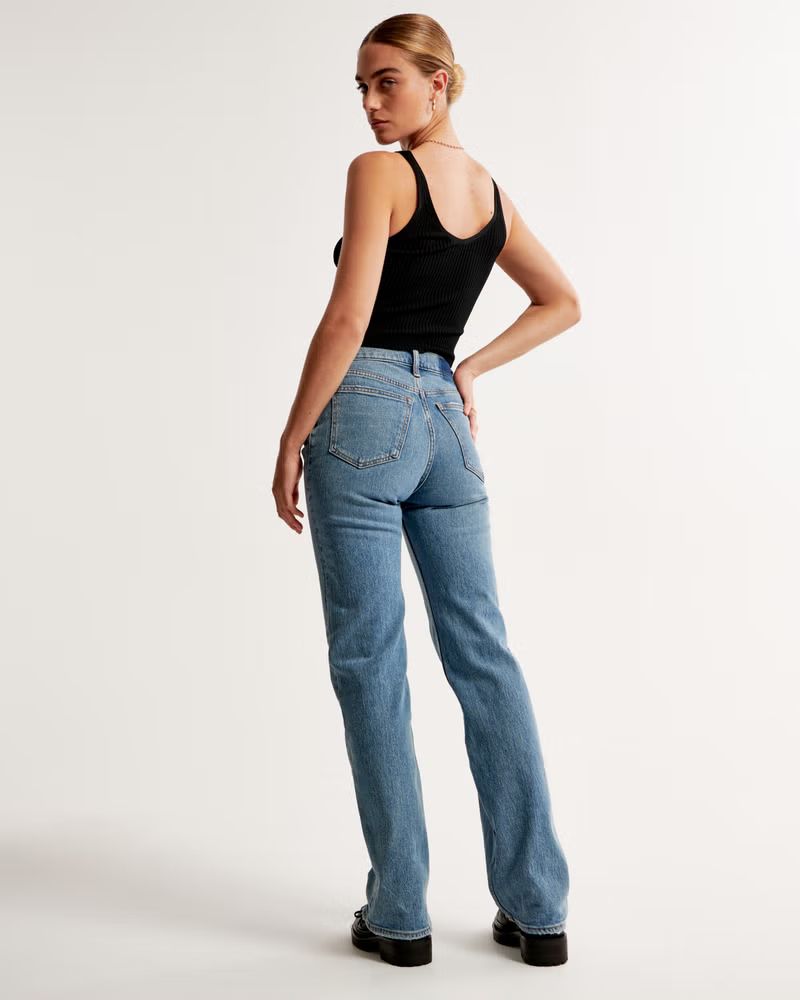 High Rise 90s Relaxed Jean | Abercrombie & Fitch (US)