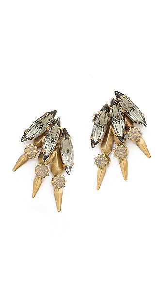 Elizabeth Cole Hogan Earrings - Nude | Shopbop