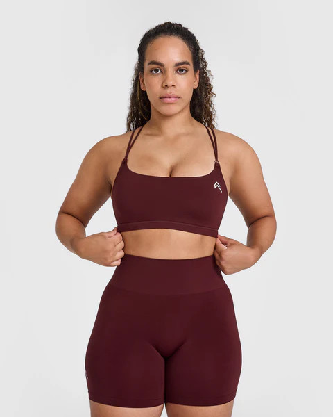 Everyday Cross Over Bralette | Rosewood | Oner Active (UK / US)