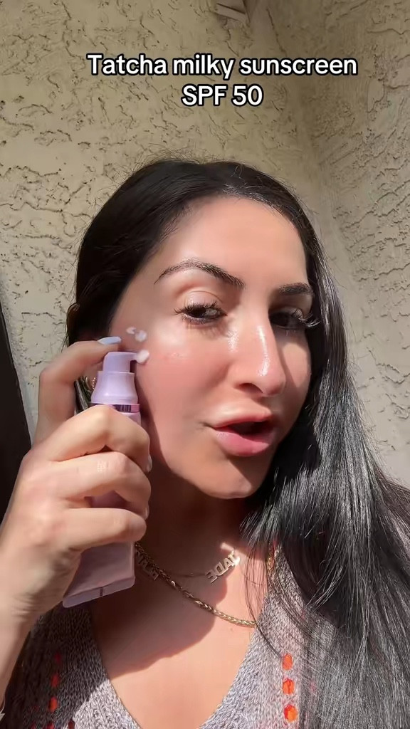 Tatcha milky sunscreen! 

#LTKgrwm #LTKdayinmylife #LTKFestival