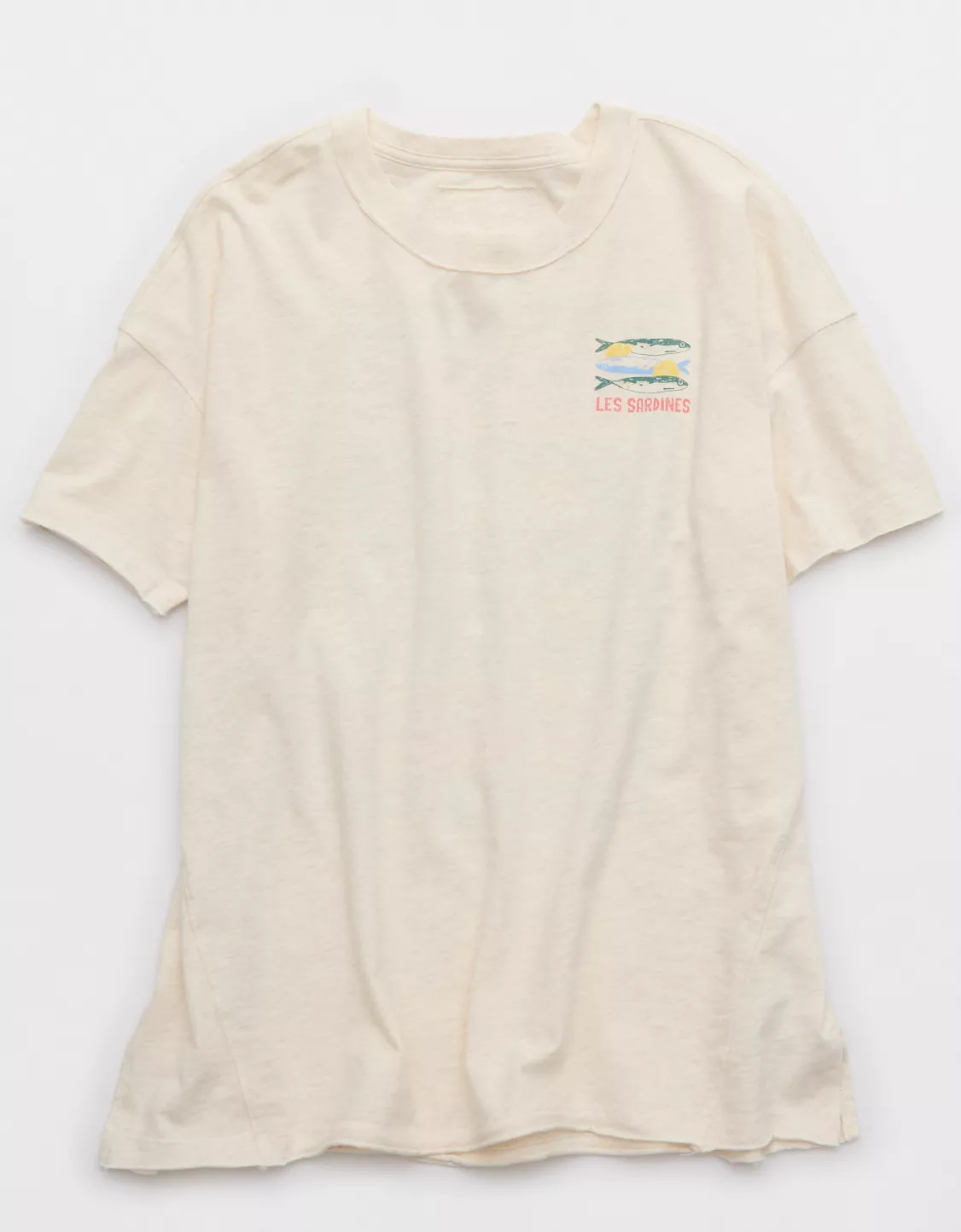 Aerie Oversized Crew Boyfriend T-Shirt | Aerie