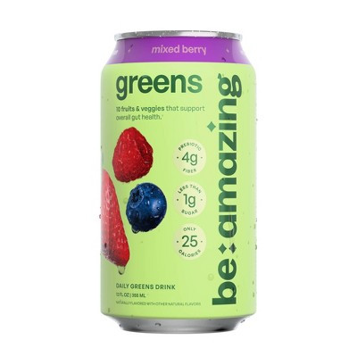 Be Amazing Greens RTD Mixed Berry Juice Drink - 12 fl oz | Target