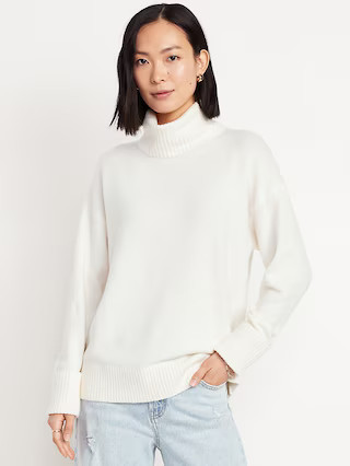 SoSoft Turtleneck Tunic Sweater | Old Navy (US)