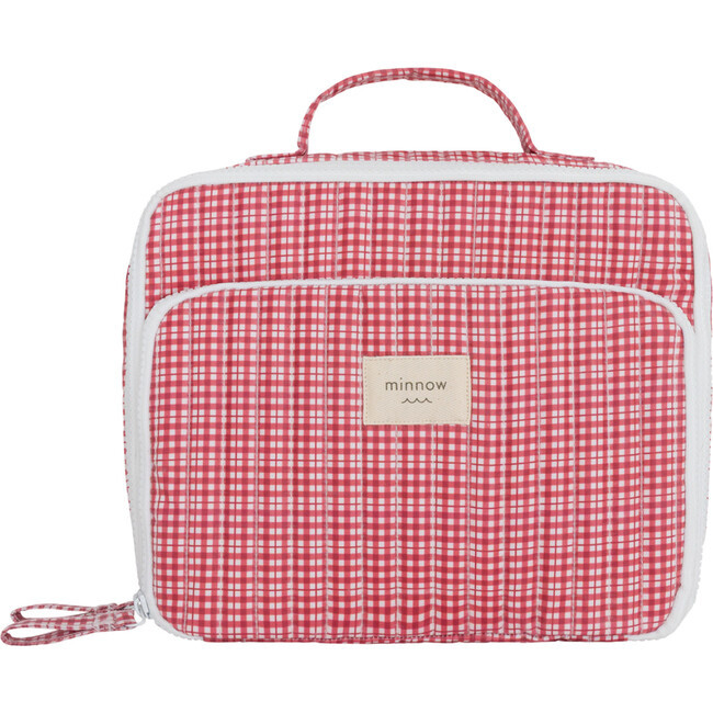 Poppy Gingham Coated Lunchbox | Maisonette
