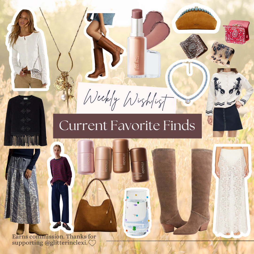 Weekly Wishlist 

 #LTKBeauty #LTKWorkwear #LTKTravel